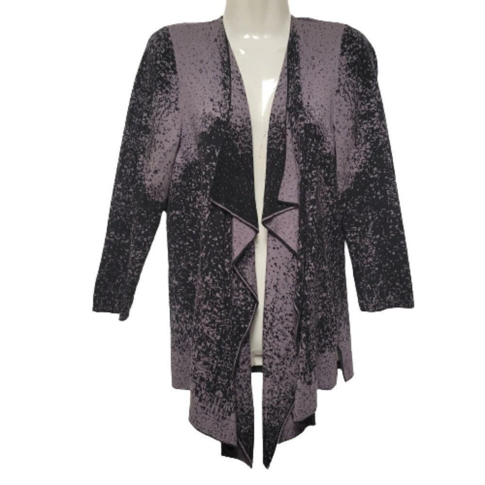 Fall Winter Spring Jacket Cotton Open Front Asymmetrical Cardigan Jacket